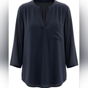 Adrienne Vittadini Womens Us SizeMidnight Blue Blouse Size 3X